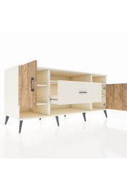 Kronos Konsol 5 Raflı Tek Çekmeceli 2 Kapaklı 176x59x83 - S610M023V01C