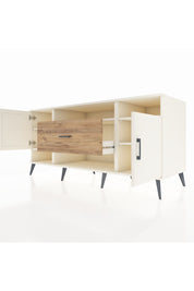 Kronos Konsol 5 Raflı Tek Çekmeceli 2 Kapaklı 176x59x83 - S610M023V06C