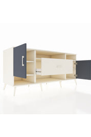 Kronos Konsol 5 Raflı Tek Çekmeceli 2 Kapaklı 176x59x83 - S610M023V07C