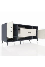 Kronos Konsol 5 Raflı Tek Çekmeceli 2 Kapaklı 176x59x83 - S610M023V13C