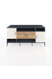 Kronos Konsol 5 Raflı Tek Çekmeceli 2 Kapaklı 176x59x83 - S610M023V15C