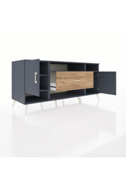 Kronos Konsol 5 Raflı Tek Çekmeceli 2 Kapaklı 176x59x83 - S610M023V18C