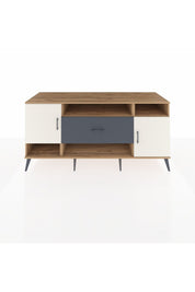 Kronos Konsol 5 Raflı Tek Çekmeceli 2 Kapaklı 176x59x83 - S610M023V23C