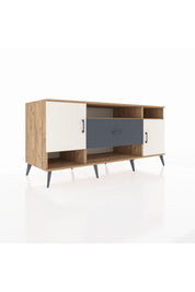 Kronos Konsol 5 Raflı Tek Çekmeceli 2 Kapaklı 176x59x83 - S610M023V23C