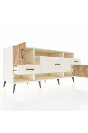 Kronos Konsol 3 Raflı 3 Çekmeceli 2 Kapaklı 176x59x83 - S610M024V01C