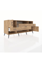 Kronos Konsol 3 Raflı 3 Çekmeceli 2 Kapaklı 176x59x83 - S610M024V21C