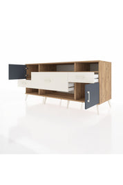 Kronos Konsol 3 Raflı 3 Çekmeceli 2 Kapaklı 176x59x83 - S610M024V25C