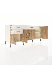 Kronos Konsol 3 Raflı 3 Çekmeceli 4 Kapaklı 176x59x83 - S610M025V01C