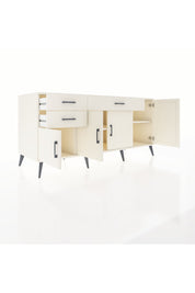 Kronos Konsol 3 Raflı 3 Çekmeceli 4 Kapaklı 176x59x83 - S610M025V04C