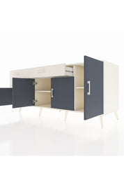 Kronos Konsol 3 Raflı 3 Çekmeceli 4 Kapaklı 176x59x83 - S610M025V07C