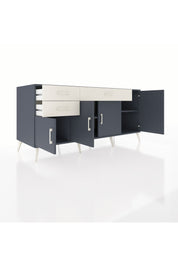 Kronos Konsol 3 Raflı 3 Çekmeceli 4 Kapaklı 176x59x83 - S610M025V16C