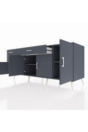 Kronos Konsol 3 Raflı 3 Çekmeceli 4 Kapaklı 176x59x83 - S610M025V17C