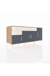 Kronos Konsol 3 Raflı 3 Çekmeceli 4 Kapaklı 176x59x83 - S610M025V25C