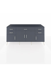 Kronos Konsol Tek Raflı 5 Çekmeceli 4 Kapaklı 176x59x83 - S610M026V17C