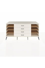 Kronos Konsol 6 Raflı 4 Çekmeceli 176x59x83 - S610M027V01C