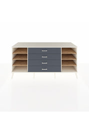 Kronos Konsol 6 Raflı 4 Çekmeceli 176x59x83 - S610M027V02C