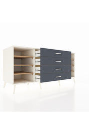 Kronos Konsol 6 Raflı 4 Çekmeceli 176x59x83 - S610M027V02C