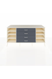 Kronos Konsol 6 Raflı 4 Çekmeceli 176x59x83 - S610M027V05C