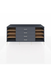 Kronos Konsol 6 Raflı 4 Çekmeceli 176x59x83 - S610M027V11C