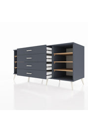 Kronos Konsol 6 Raflı 4 Çekmeceli 176x59x83 - S610M027V11C