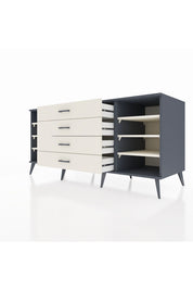 Kronos Konsol 6 Raflı 4 Çekmeceli 176x59x83 - S610M027V13C