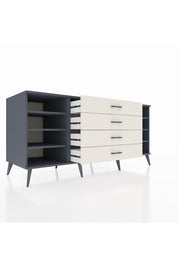 Kronos Konsol 6 Raflı 4 Çekmeceli 176x59x83 - S610M027V16C