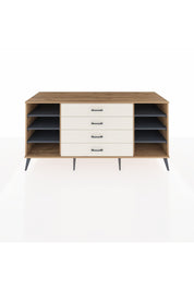 Kronos Konsol 6 Raflı 4 Çekmeceli 176x59x83 - S610M027V25C