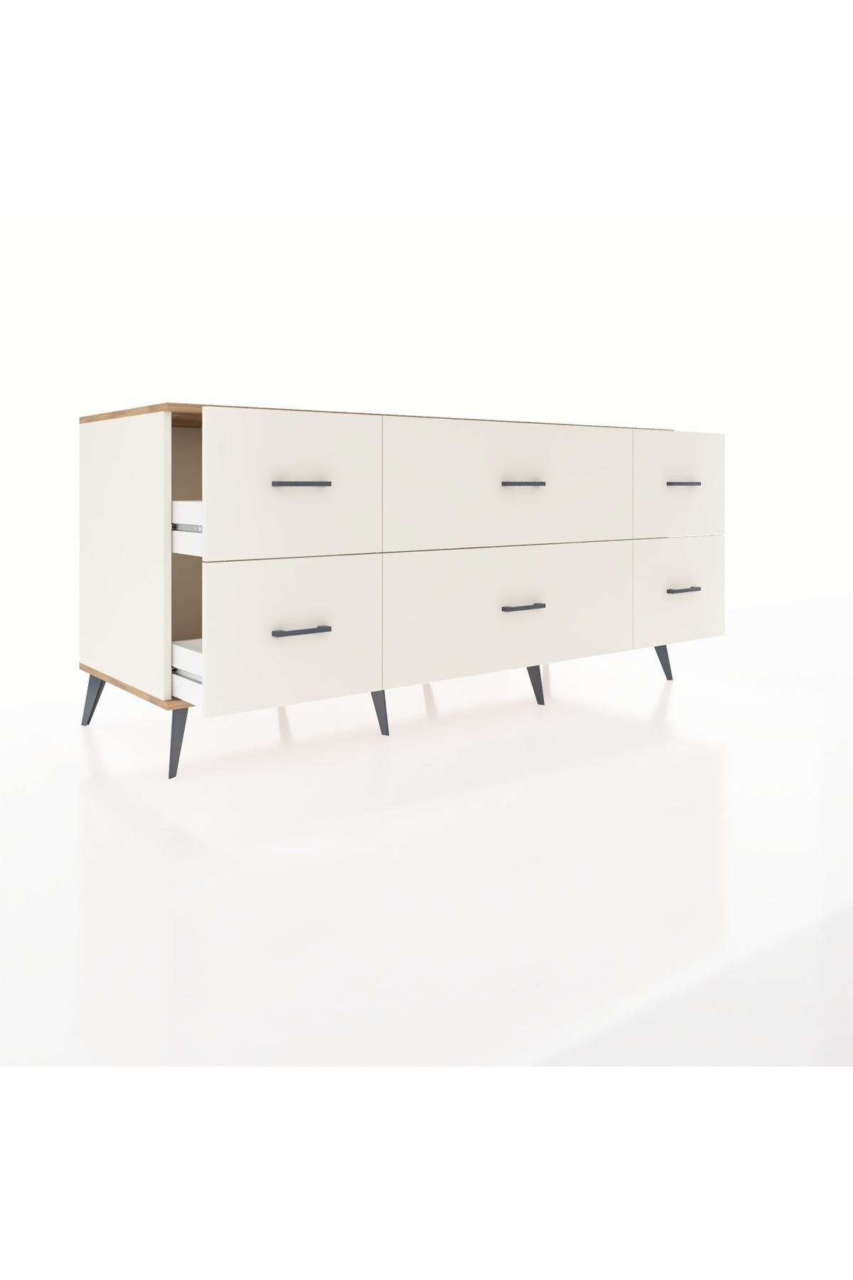 Kronos Konsol 6 Çekmeceli 176x59x83 - S610M028V01C