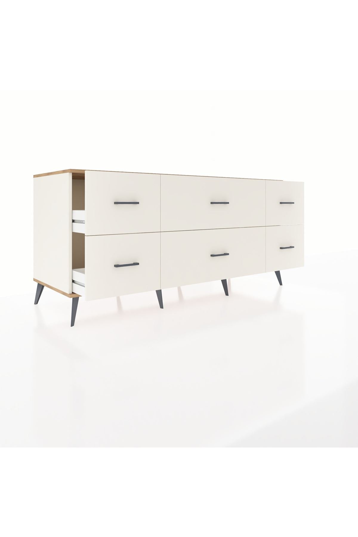 Kronos Konsol 6 Çekmeceli 176x59x83 - S610M028V04C