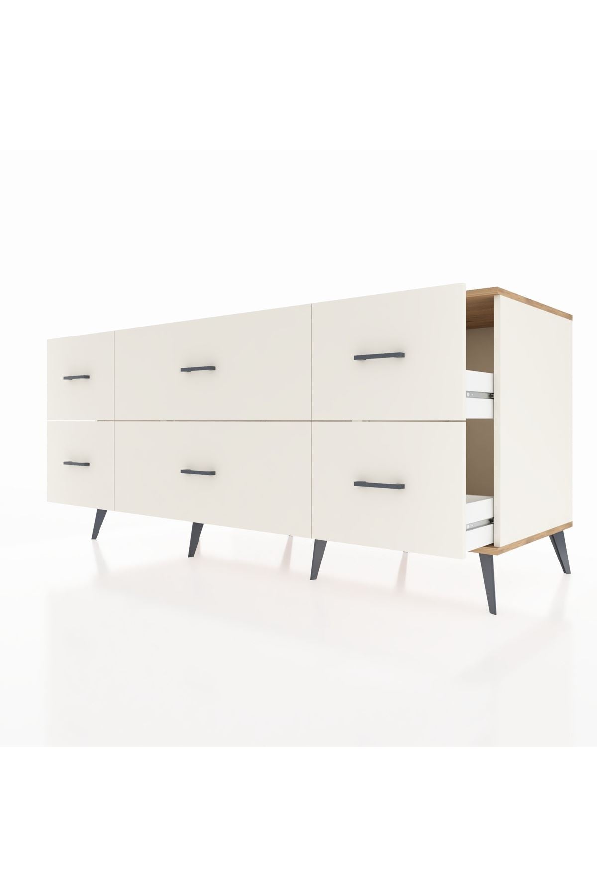 Kronos Konsol 6 Çekmeceli 176x59x83 - S610M028V07C