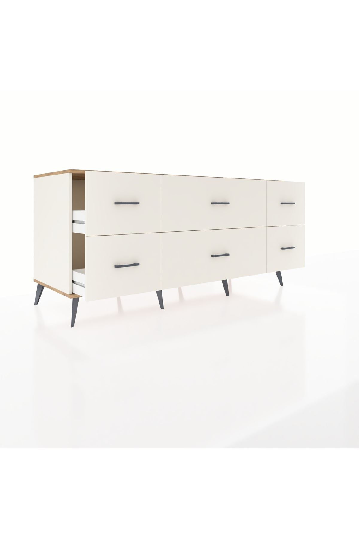 Kronos Konsol 6 Çekmeceli 176x59x83 - S610M028V07C