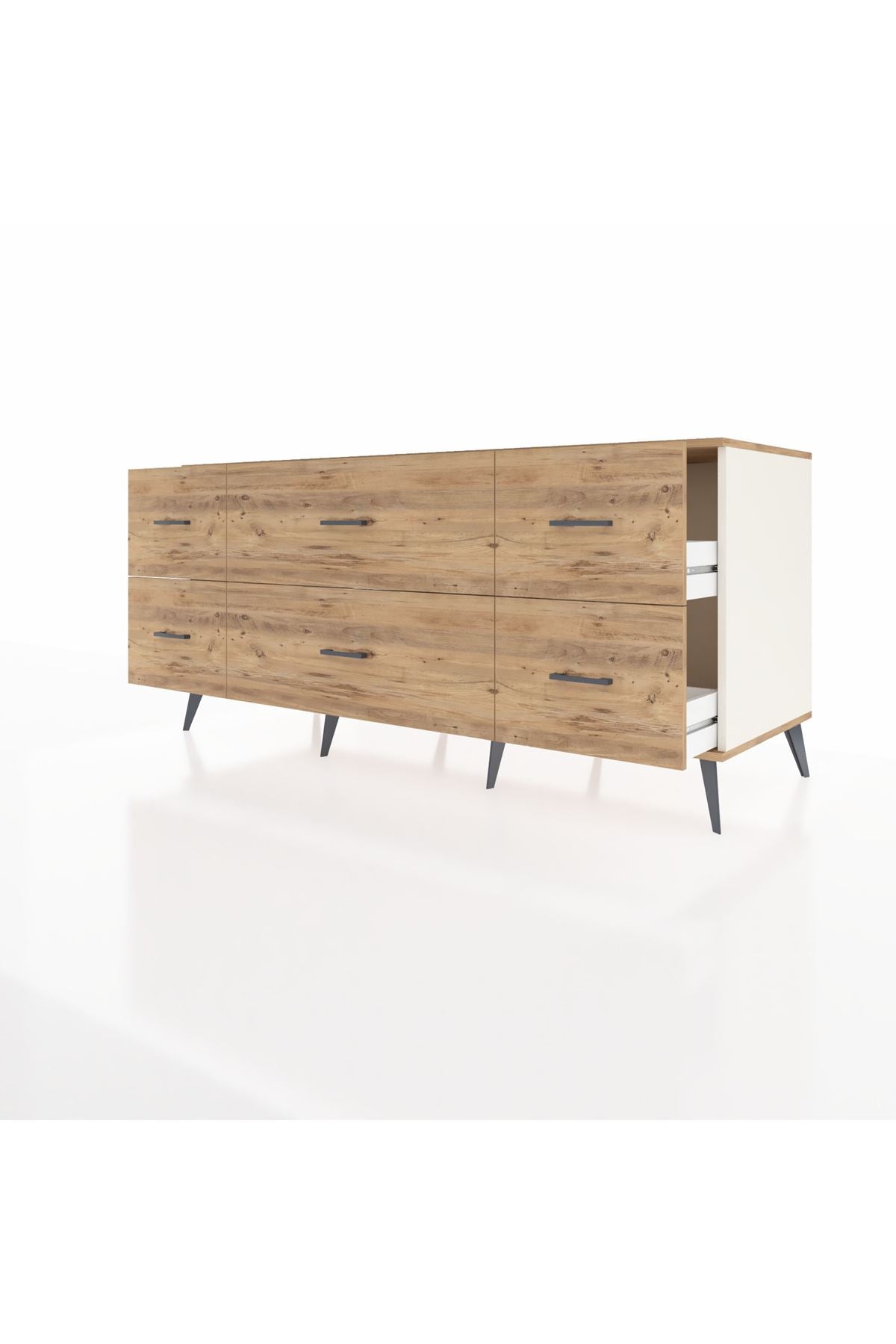 Kronos Konsol 6 Çekmeceli 176x59x83 - S610M028V09C