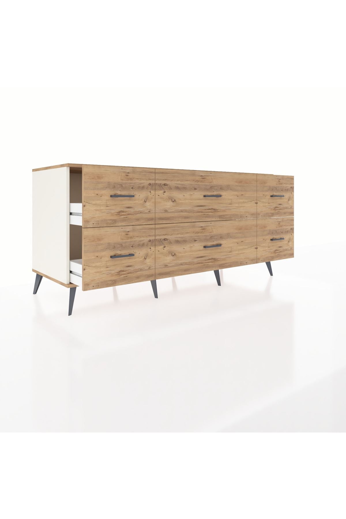 Kronos Konsol 6 Çekmeceli 176x59x83 - S610M028V09C