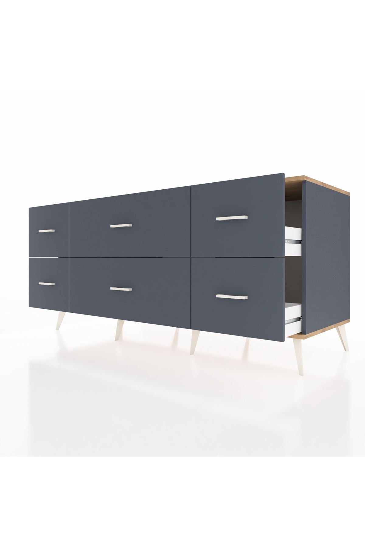 Kronos Konsol 6 Çekmeceli 176x59x83 - S610M028V14C