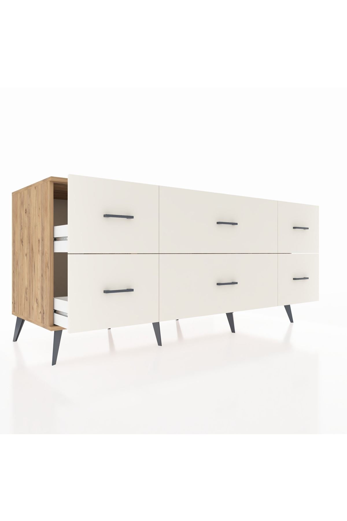 Kronos Konsol 6 Çekmeceli 176x59x83 - S610M028V19C