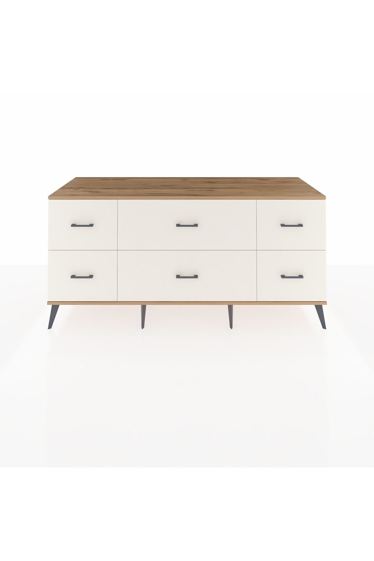 Kronos Konsol 6 Çekmeceli 176x59x83 - S610M028V22C