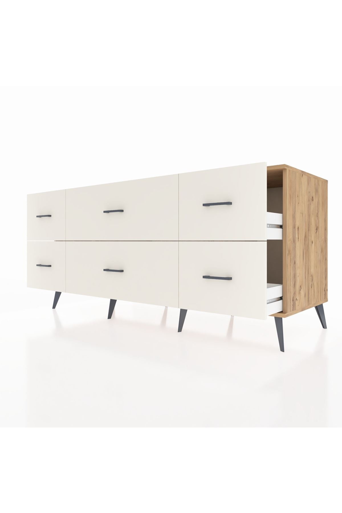 Kronos Konsol 6 Çekmeceli 176x59x83 - S610M028V22C