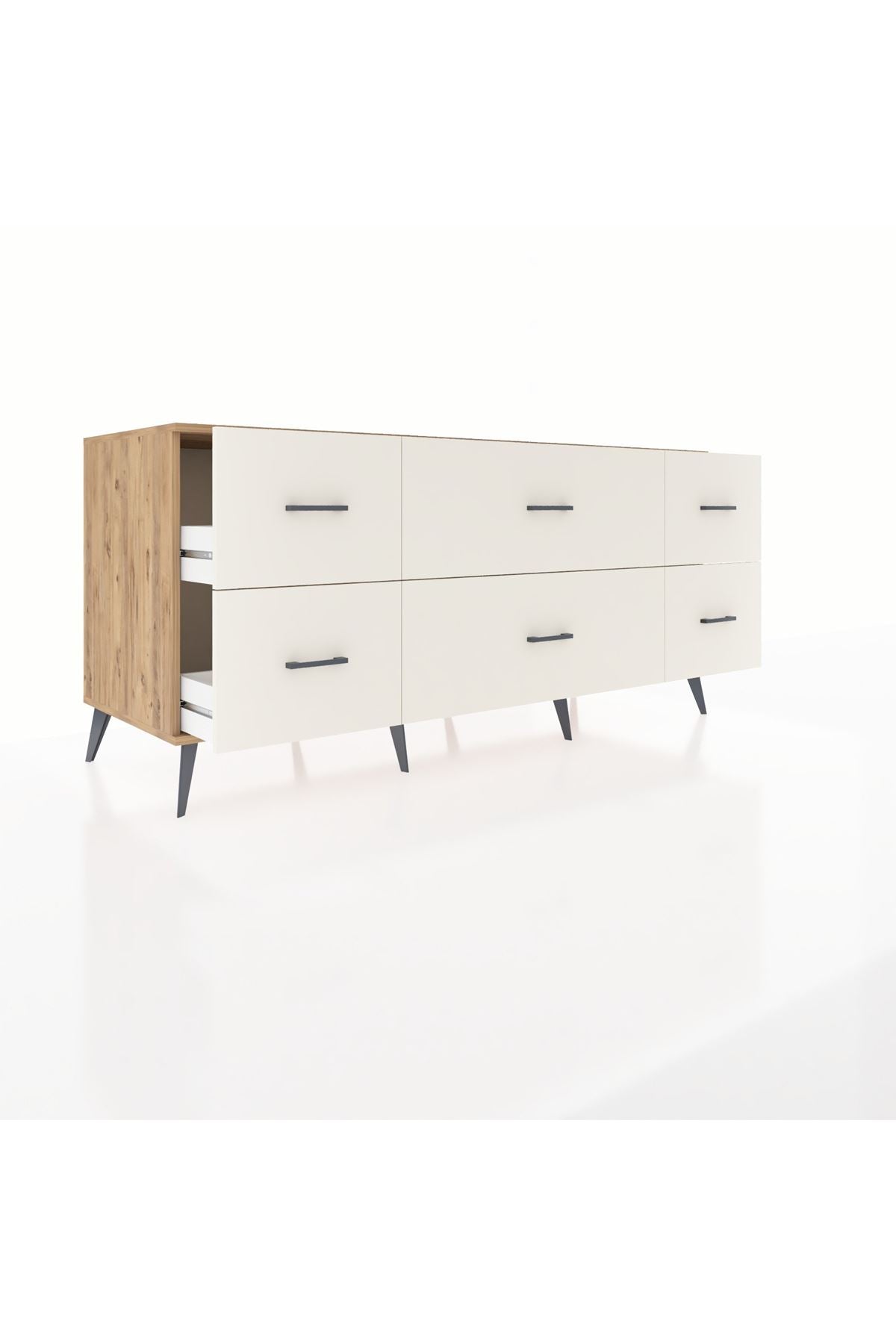 Kronos Konsol 6 Çekmeceli 176x59x83 - S610M028V22C