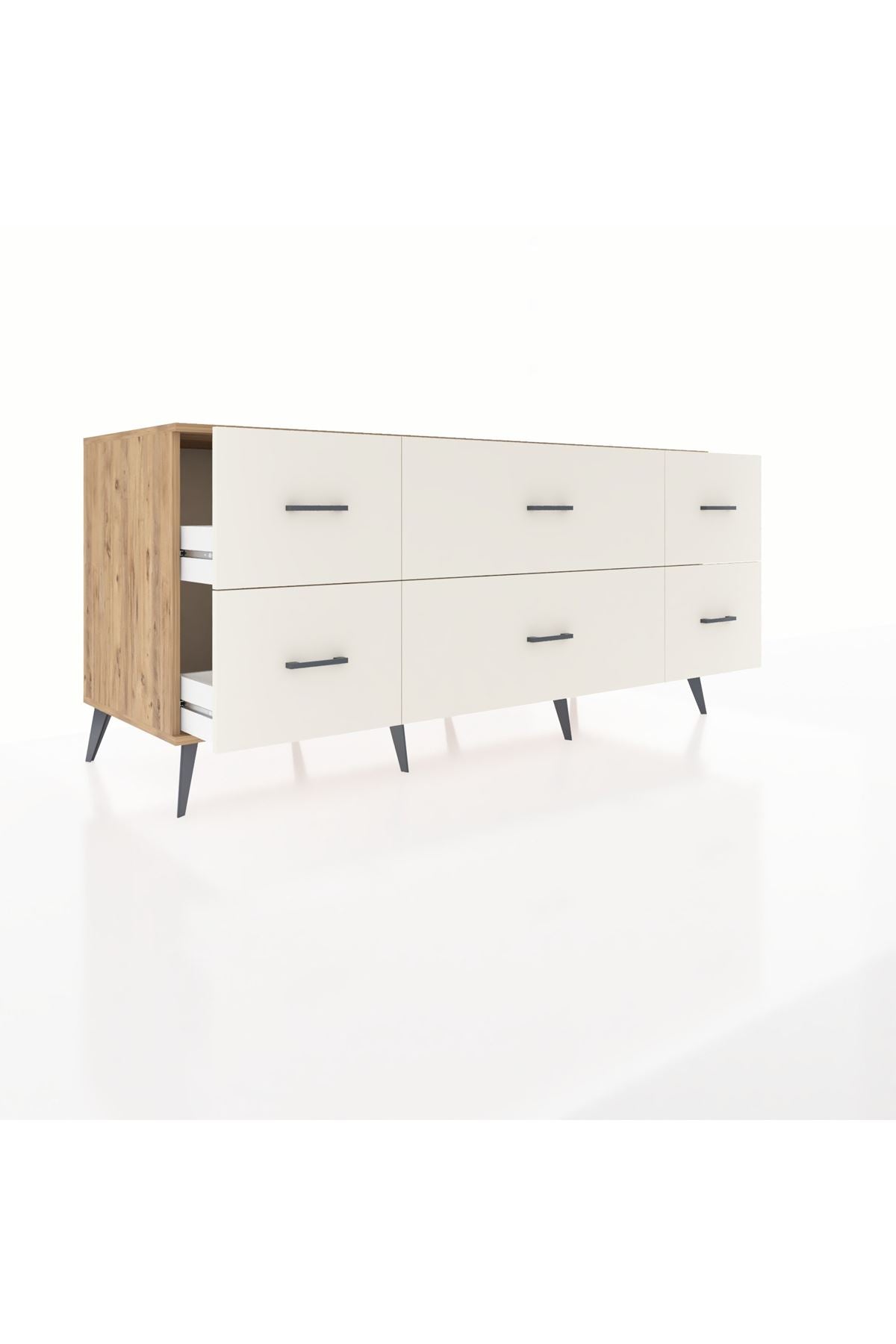 Kronos Konsol 6 Çekmeceli 176x59x83 - S610M028V25C