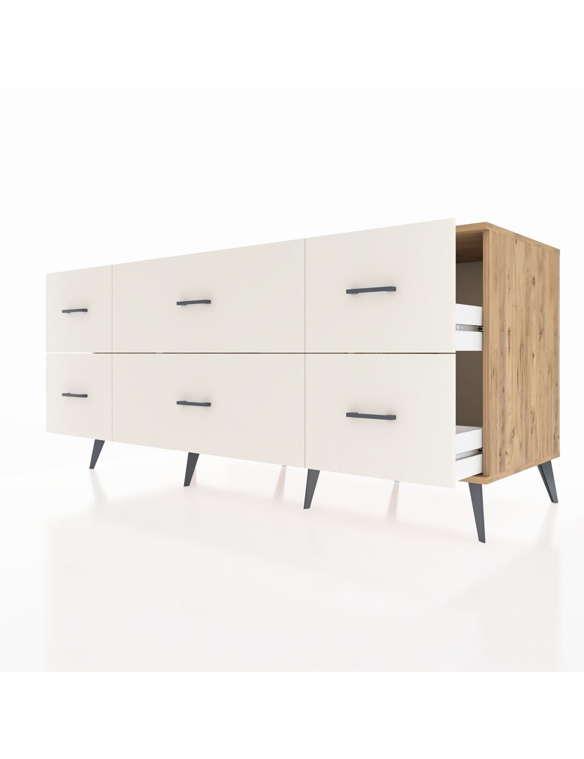 Kronos Konsol 6 Çekmeceli 176x59x83 - S610M028V25C