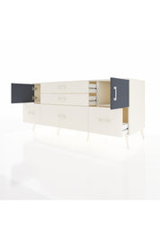 Kronos Konsol 2 Raflı 5 Çekmeceli 2 Kapaklı 176x59x83 - S610M029V07C