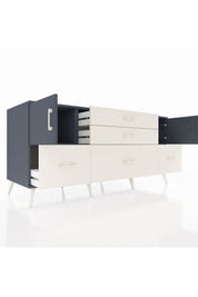 Kronos Konsol 2 Raflı 5 Çekmeceli 2 Kapaklı 176x59x83 - S610M029V16C