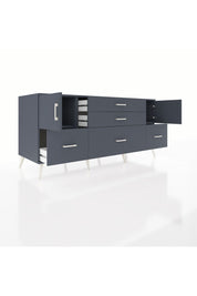 Kronos Konsol 2 Raflı 5 Çekmeceli 2 Kapaklı 176x59x83 - S610M029V17C