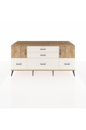 Kronos Konsol 2 Raflı 5 Çekmeceli 2 Kapaklı 176x59x83 - S610M029V19C