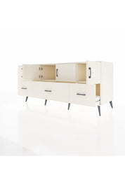 Kronos Konsol 2 Raflı 5 Çekmeceli 3 Kapaklı 176x59x83 - S610M030V04C