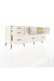 Kronos Konsol 2 Raflı 5 Çekmeceli 3 Kapaklı 176x59x83 - S610M030V04C