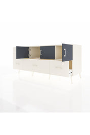 Kronos Konsol 2 Raflı 5 Çekmeceli 3 Kapaklı 176x59x83 - S610M030V07C