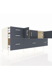 Kronos Konsol 2 Raflı 5 Çekmeceli 3 Kapaklı 176x59x83 - S610M030V08C