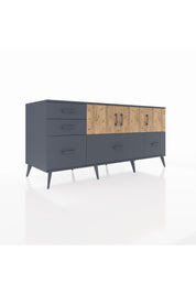 Kronos Konsol 2 Raflı 5 Çekmeceli 3 Kapaklı 176x59x83 - S610M030V11C