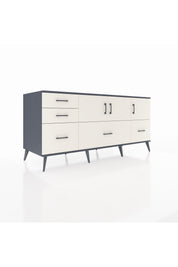 Kronos Konsol 2 Raflı 5 Çekmeceli 3 Kapaklı 176x59x83 - S610M030V13C